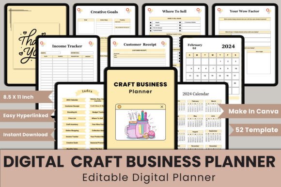 The Digital Craft Business Planner: A Modern Tool for Creative Entrepreneurs